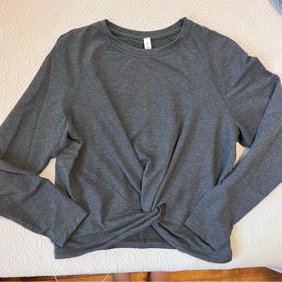 Lululemon Twist Front Sweatshirt - Picture 1 of 4